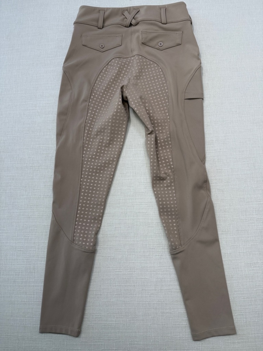 Brown Silicone-Grip Riding Tights - Picture 4 of 8